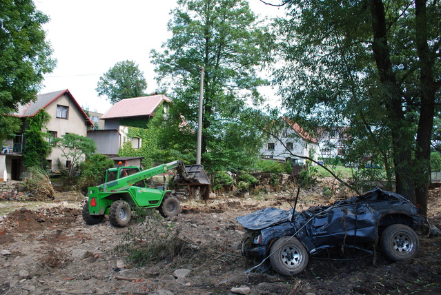 Pohled na břeh řeky Jeřice I