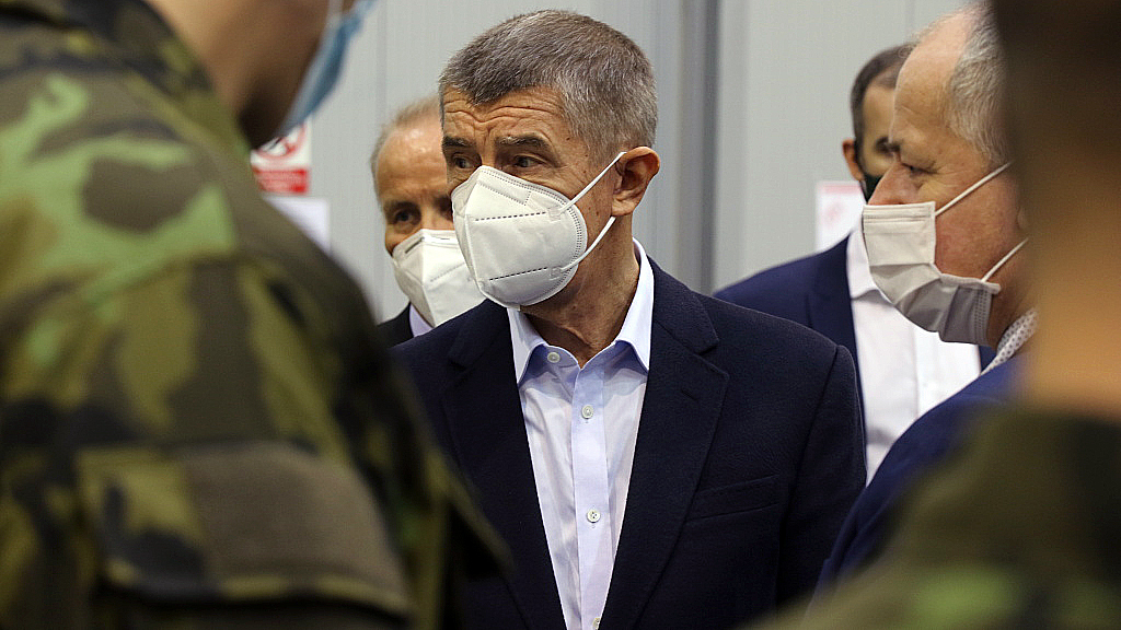 Andrej Babiš: Děkuji vojákům za rychlou stavbu záložní nemocnice
