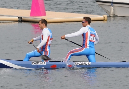 Posádka C2 Jaroslav Radoň a Filip Dvořák