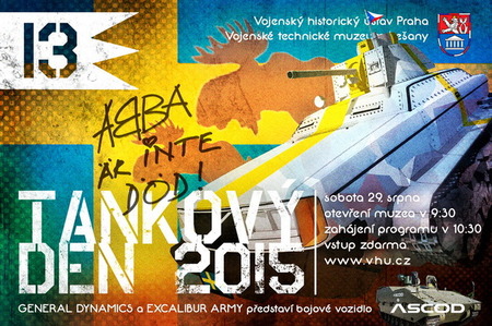 Tankový den 29. srpna v Lešanech: informace o programu