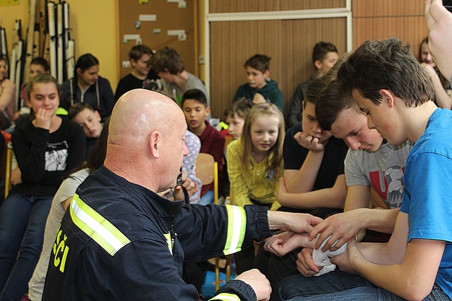 Použití tlakového obvazu
