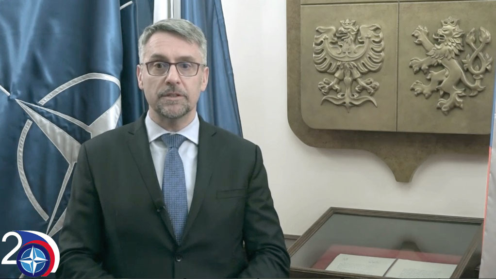 Poděkování ministra obrany Lubomíra Metnara