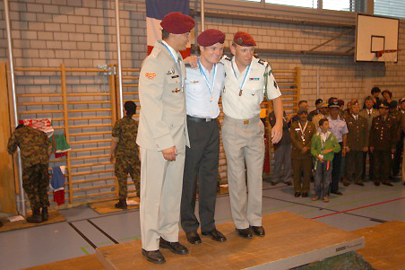 Praporčík Libor Jiroušek skončil na 2. místě