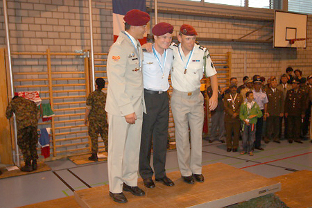 Praporčík Libor Jiroušek skončil na 2. místě