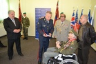 Jmenování válečného veterána do hodnosti generálporučíka