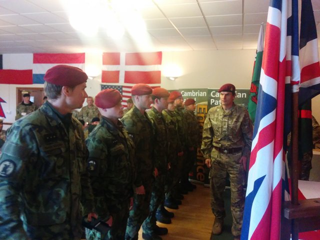 Předávání medailí