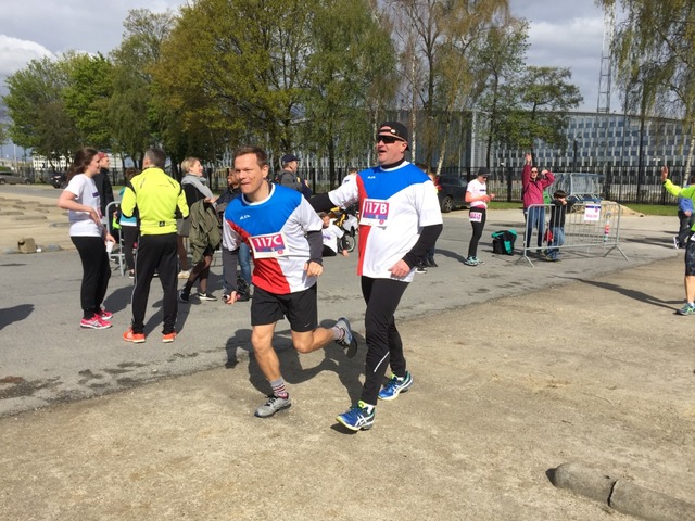 Předávka štafetového kolíku