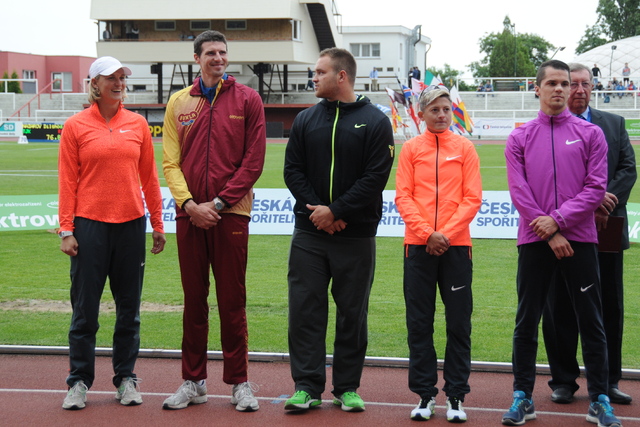 Představení sportovních hvězd memoriálu