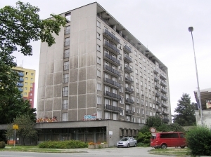 Přerov ubytovací areál hotel Strojař