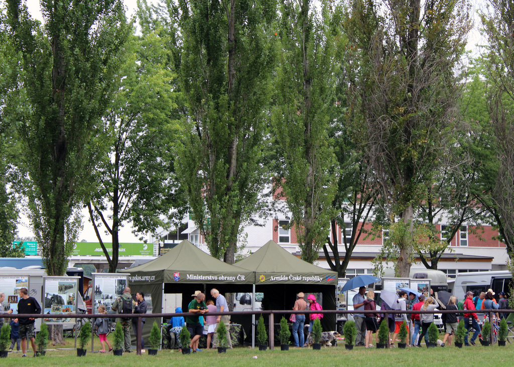 Prezentace POKOS stála těsně u soutěžního prostoru