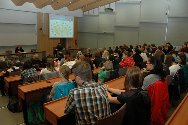 Při přednášce o krizovém řízení