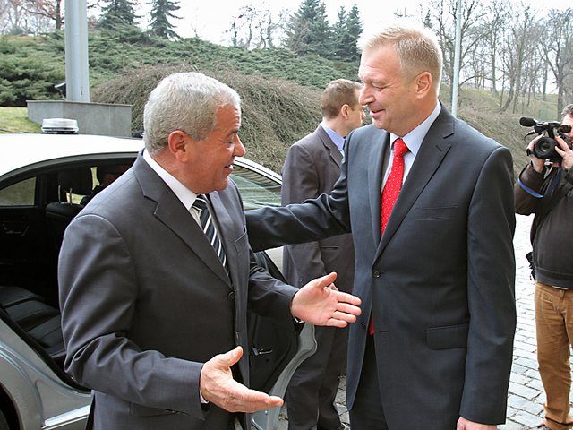 Přijetí egyptského ministra pro zbrojní výrobu (6)