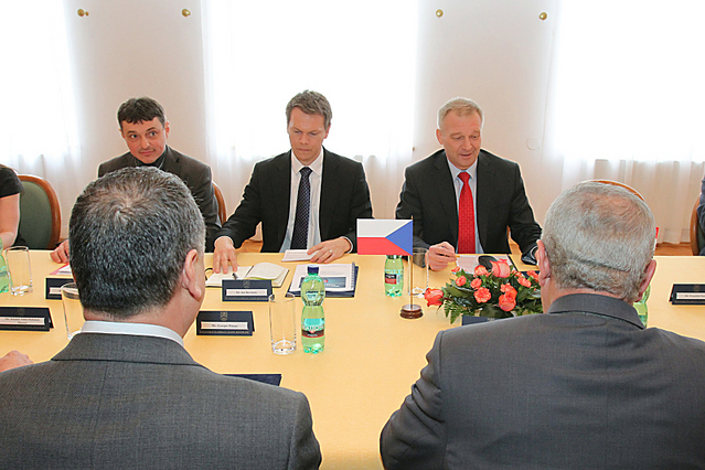 Přijetí egyptského ministra pro zbrojní výrobu (3)