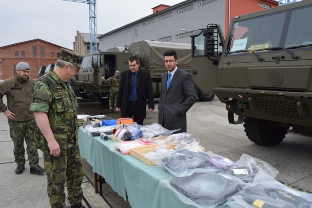 Prohlídka vozidel se zástupci Tatra Truck