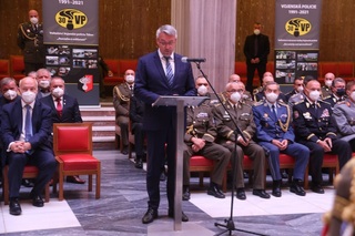 Projev ministra obrany