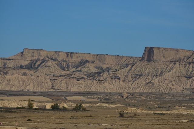 Prostory střelnice Bardenas - místo incidentu