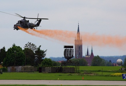 Průlet Mi-24.