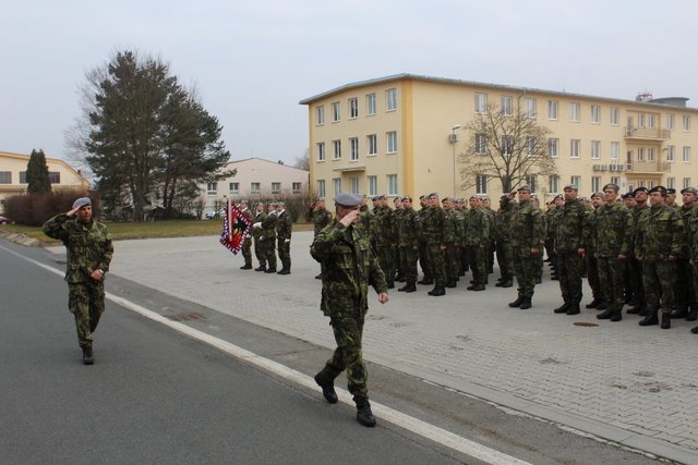 Ve Staré Boleslavi nastoupili vojáci z Agentury logistiky