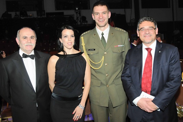 Ředitel Dukly Priščák, manželé Synkovi a náměstek Tomáš Kuchta