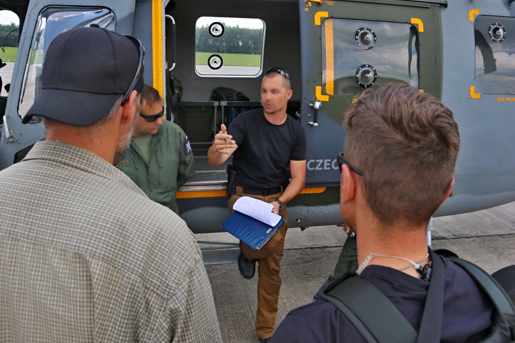 Řídící cvičení instruuje policisty