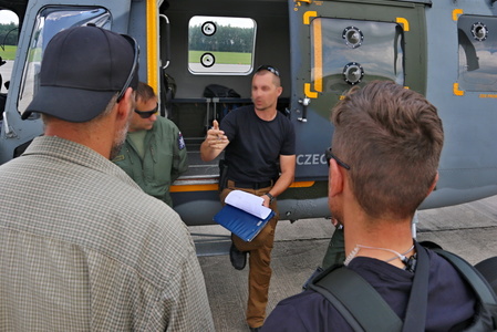 Řídící cvičení instruuje policisty