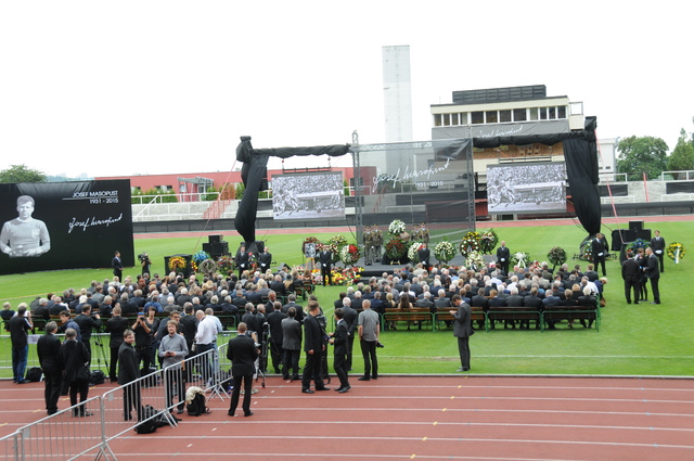 Rozloučení s Josefem Masopustem