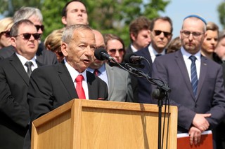 S hlavním projevem vystoupil předseda Senátu Jaroslav Kubera