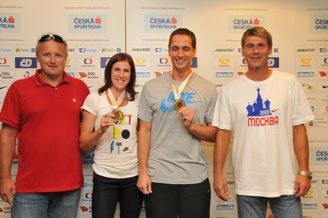 Šampioni s trenéry