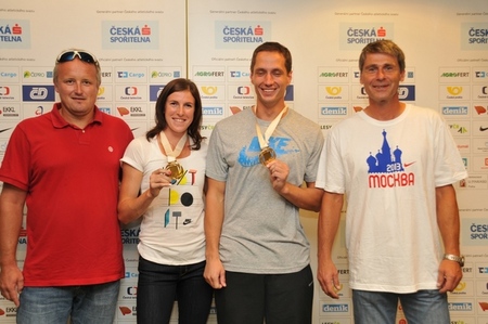 Šampioni s trenéry