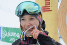 Šárka Pančochová s medailí SP