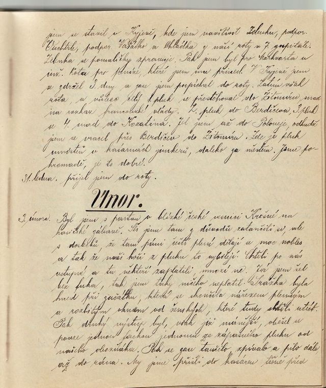 Z deníků Hynka Malého