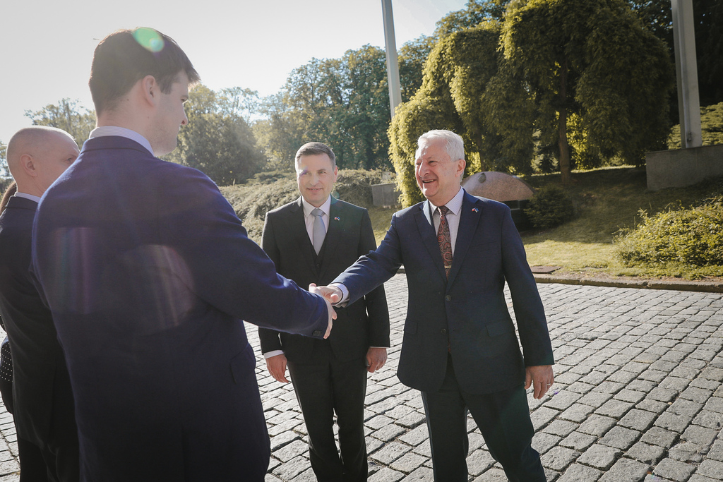 Ministr obrany Jaromír Zůna jednal s estonským ministrem obrany