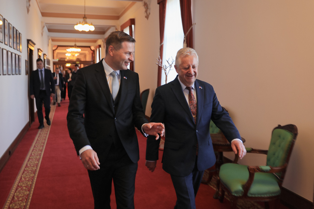 Ministr obrany Jaromír Zůna jednal s estonským ministrem obrany