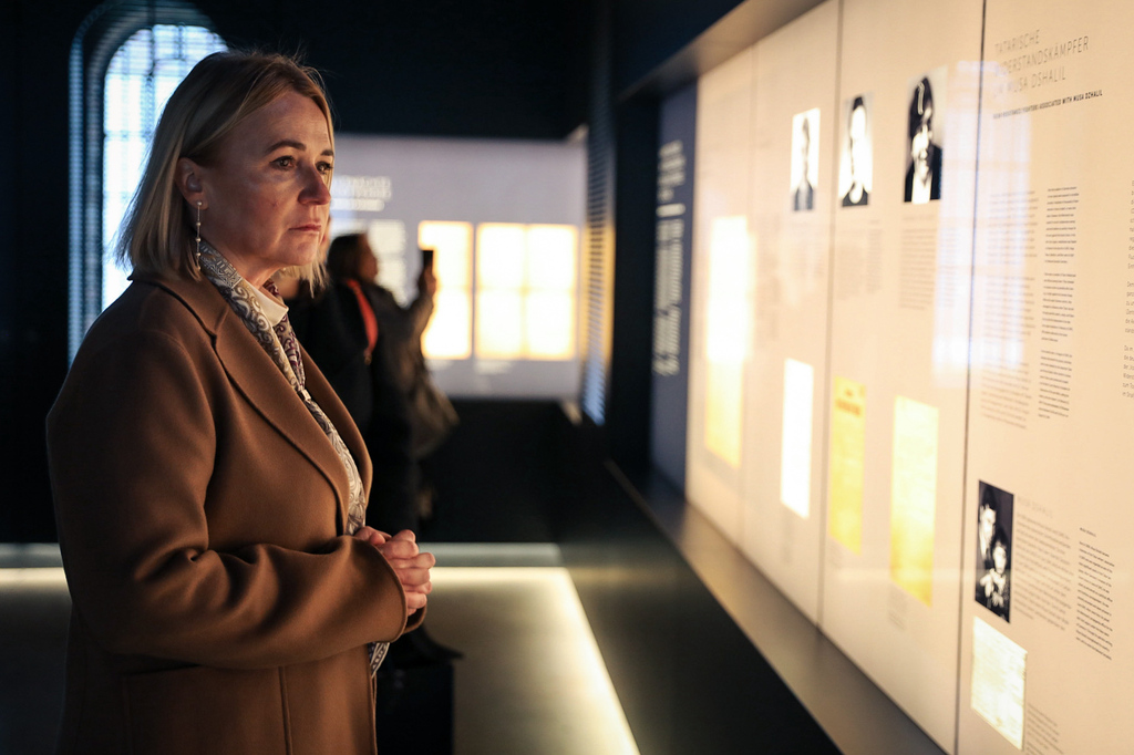 Ministryně obrany uctila památku Čechoslováků v Plötzensee