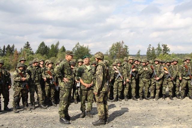 Setkání NGŠ s příslušníky AZ KVV Zlín