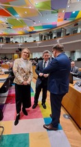 Ministři obrany EU jednali v Bruselu, na programu byla vojenská pomoc Ukrajině i další bezpečnostní problémy současnosti 