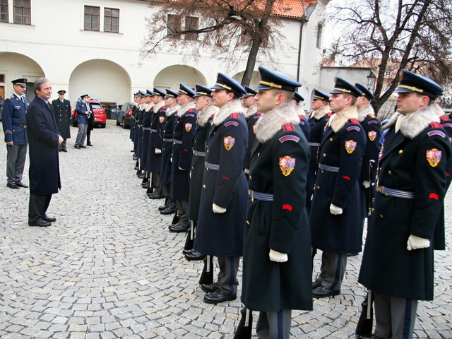Slavnostní nástup HS