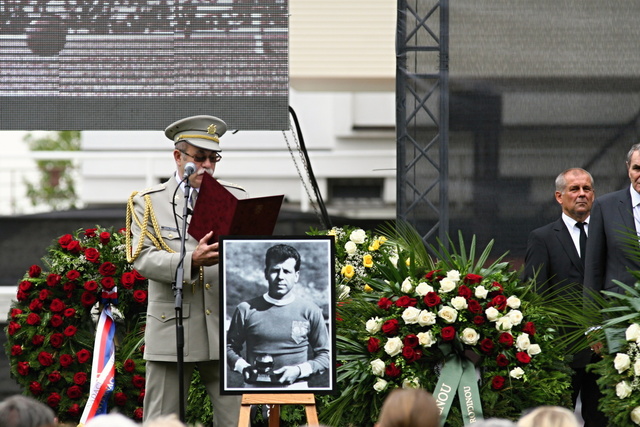 Smuteční řeč plk. Jaroslava Priščáka