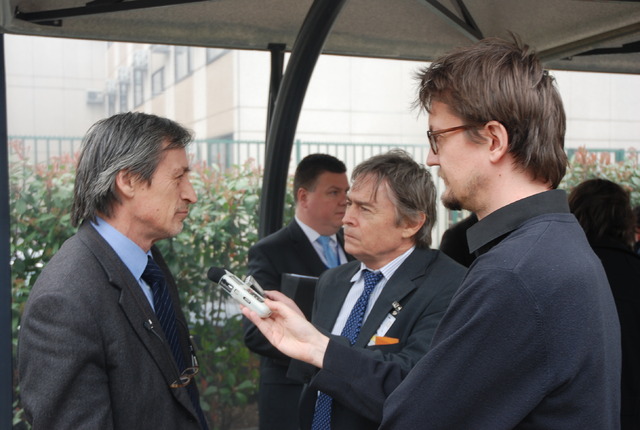 Martin Stropnický v rozhovoru s novináři