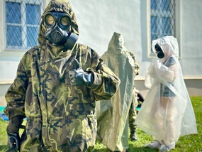 Součástí rozvrhu byla i ochrana člověka za mimořádných situací