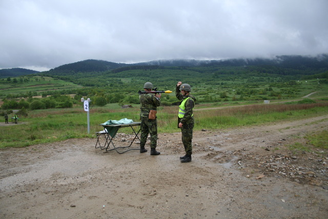 Soustředěný vojenský výcvik příslušníků ALog (1)
