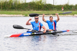 Bronz vybojovala posádka deblkajaku Jakub Špicar – Daniel Havel