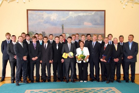 Srdce ministra obrany bilo pro házenkáře Dukly, když bojovali o titul mistra extraligy