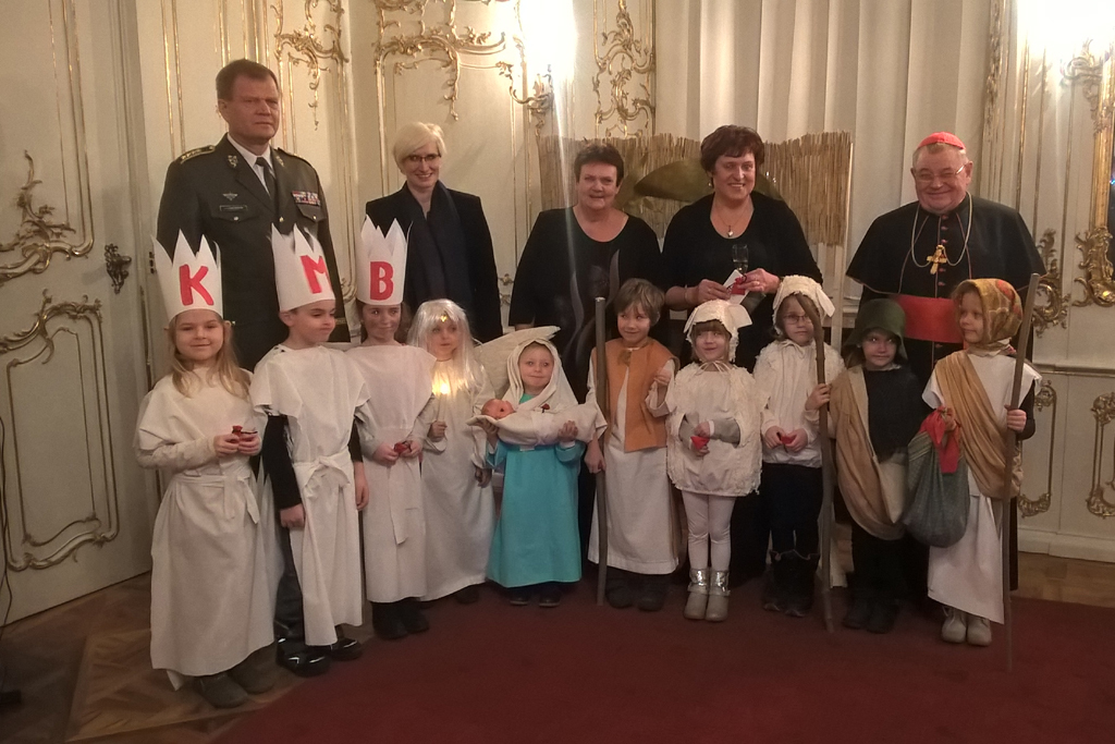 Společné foto s pěveckým sborem