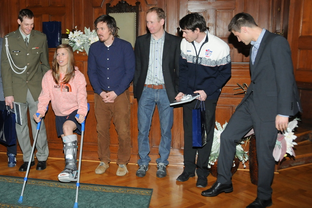 Sportovci na radnici