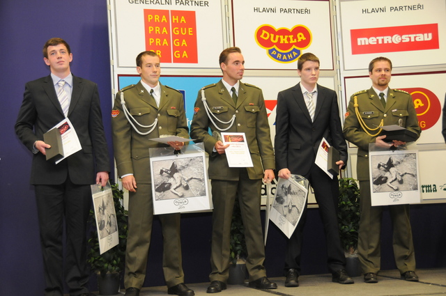 Sportovci UNIASK ČR - Vaněk, Radoň, Dvořák, Wiederman a Černoch