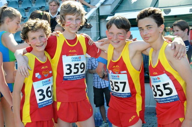 Štafeta žáků Dukly