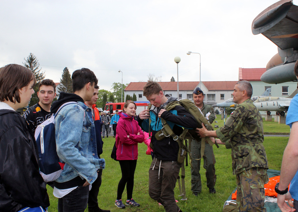 Stanoviště č. 6 - záchranné prvky v letadle