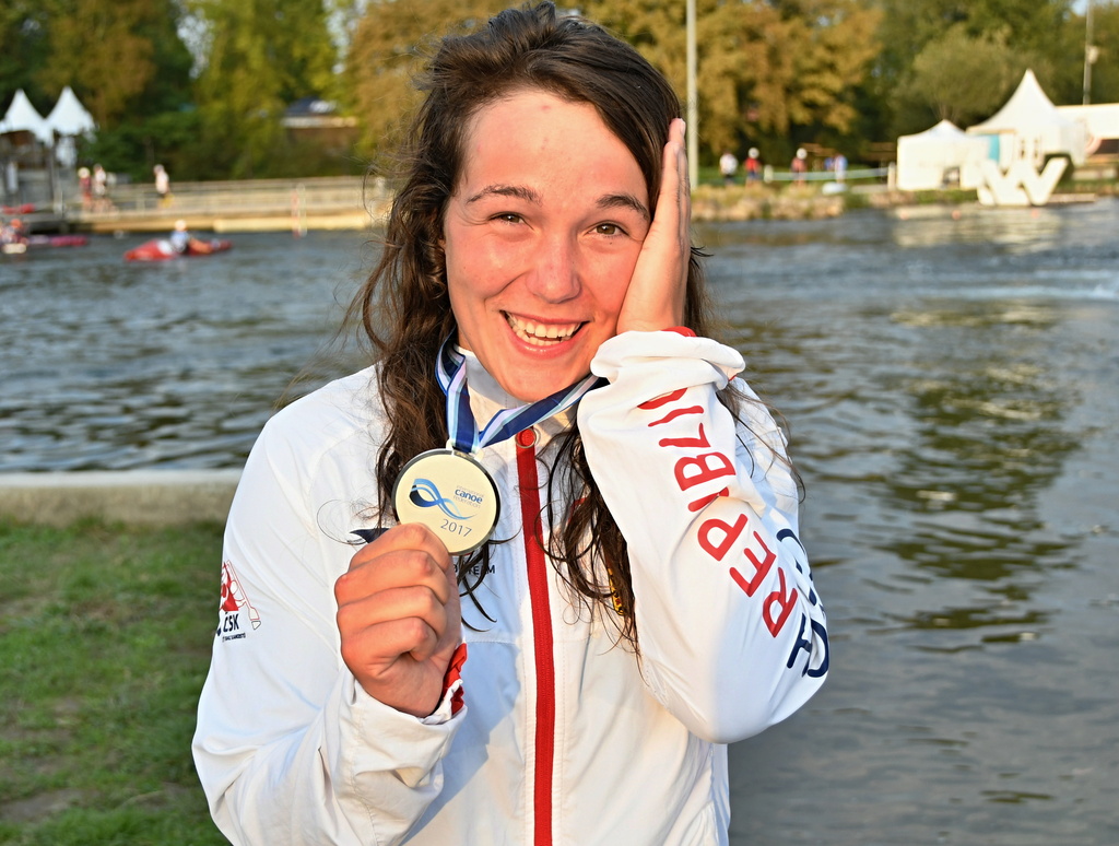 Šťastná stříbrná Tereza Fišerová