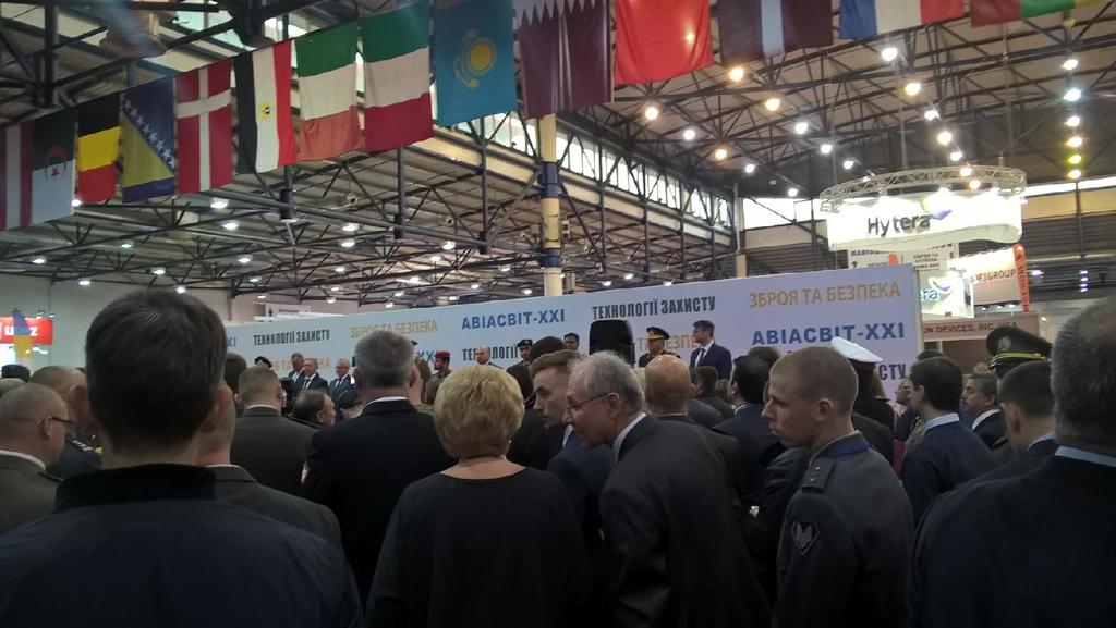 Zahájení veletrhu obranných technologií Arms and Security